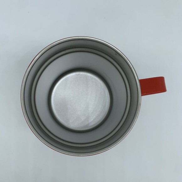 Anthropologie Travel Mug w/ Lid GRATEFUL Coffee Cup Stripes Summer July 4th USA - Picture 7 of 10